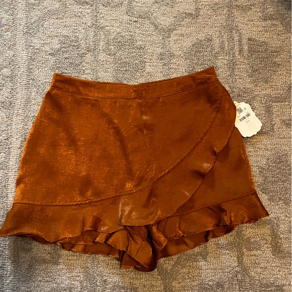 copper wrap skort - altard state - brand new - size Large